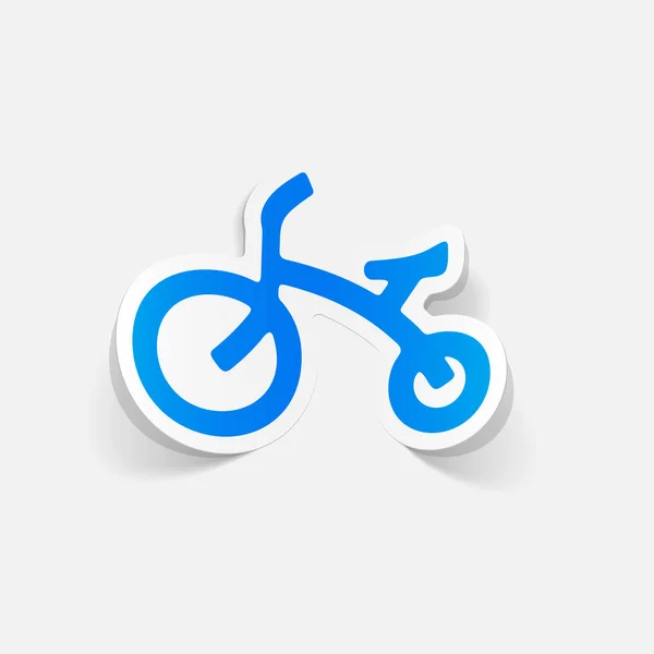 Dekaler design cykel — Stock vektor