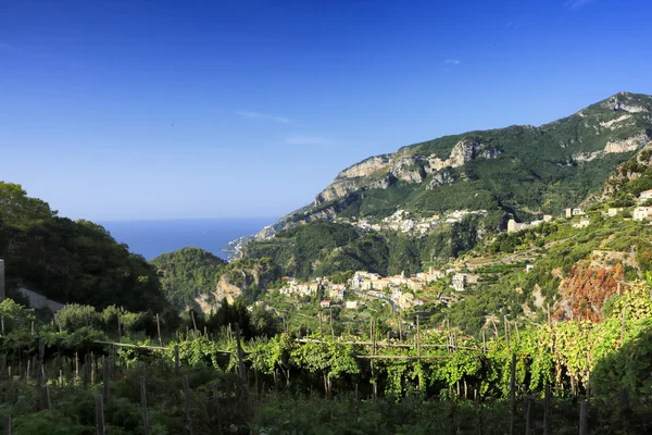 Utsikt över Amalfi-kusten — Stockfoto