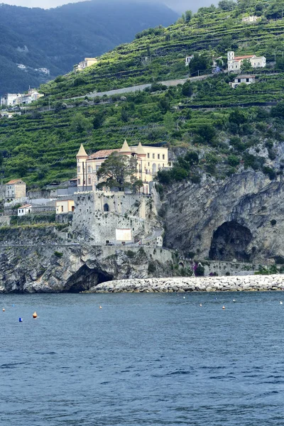 The Amalfi coast from the sea — Stock Photo, Image