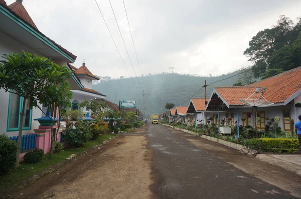 Desa Desa Salah Satu Kabupaten Bondowoso Memiliki Tata Letak Yang — Stok Foto