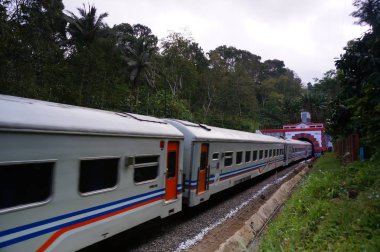 Demiryolu, demir ve beton iskelet kullanarak köprülerin üzerine inşa edilen trenler için bir ulaşım aracıdır.