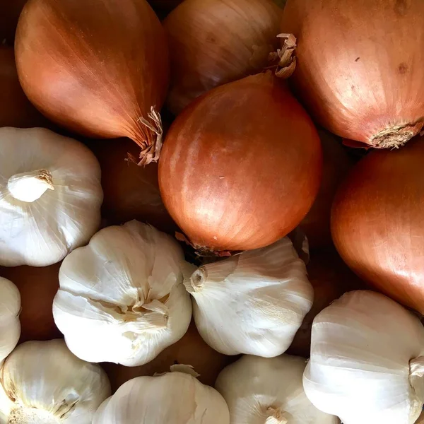 Soğan ve sarımsak, en iyi manzara.
