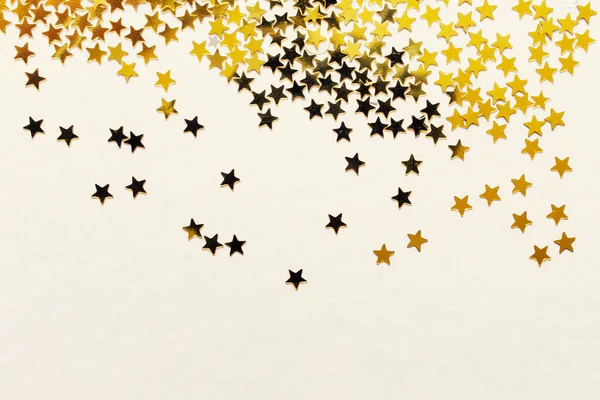 Backgound se zlatými hvězdami — Stock fotografie