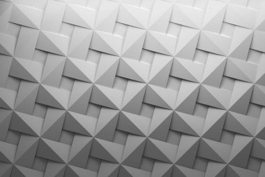 Basit geometrik şekillerle yapılan dokuma efekti