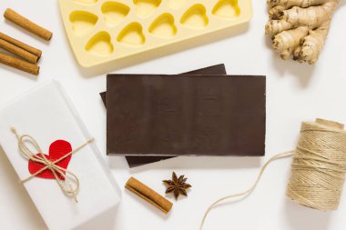 Sevgililer Günü hediyeli çikolata modeli.