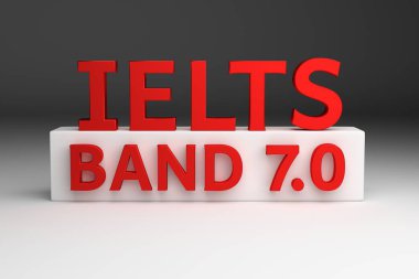 Kırmızı Kalın Mercek Bandı 7.0 Beyaz Kaide 'de 7