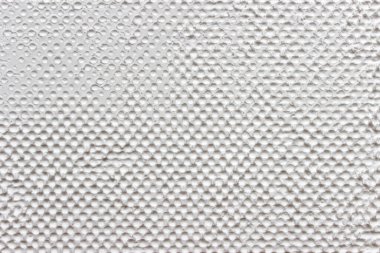 Doğal polimer nişasta yüzeyinde birçok nokta bulunan yaratıcı beyaz desen.