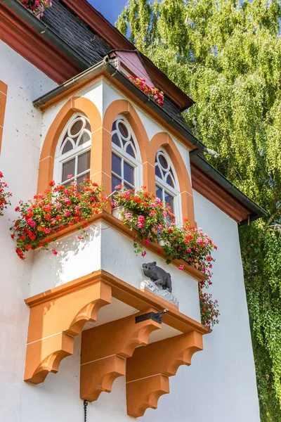 Bay window at the Ebertor building of Boppard