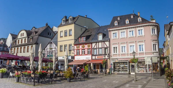 Blick auf den historischen Marktplatz in Boppard — Stockfoto