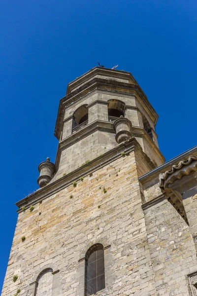 贝扎历史悠久的大教堂塔 — 图库照片