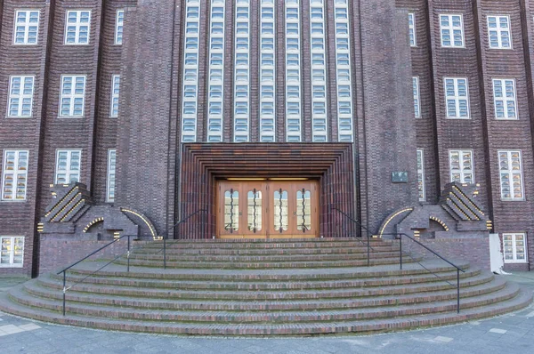 Eingang zum Rathaus in wilhelmshaven — Stockfoto