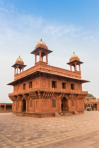 Diwan-i-Khas budynek w mieście duchów Fatehpur Sikri w Agrze — Zdjęcie stockowe