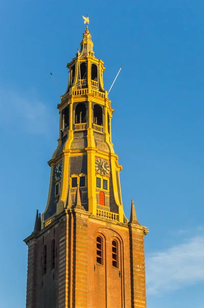 Toren van de A-kerk in Groningen — Stockfoto