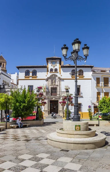 Ayuntamiento Plaza Central Alcaudete España — Foto de Stock