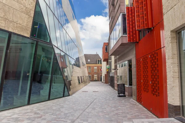 Calle Vacía Foro Centro Histórico Groningen Países Bajos —  Fotos de Stock