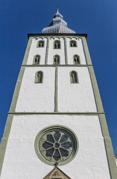 Turm Der Marienkirche Lippstadt — Stockfoto