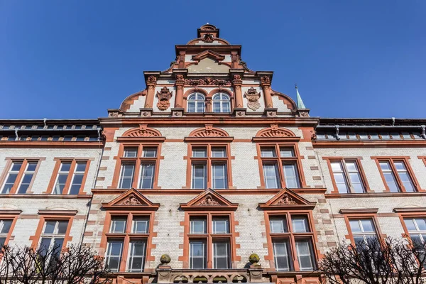 Gevel Van Het Oude Postkantoor Schwerin Duitsland — Stockfoto