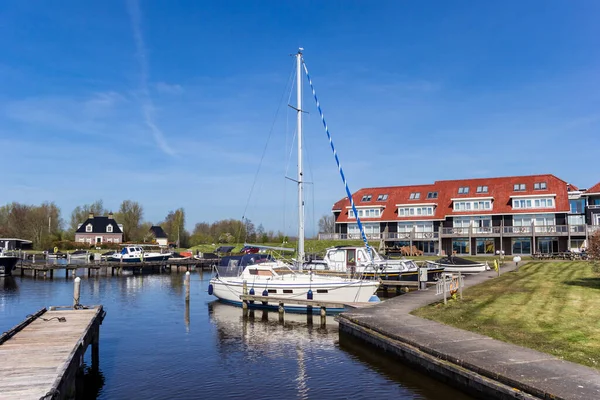 Barco Vela Porto Galamadammen Países Baixos — Fotografia de Stock