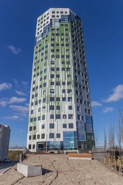 Moderno Edificio Apartamentos Helix Groningen Países Bajos — Foto de Stock