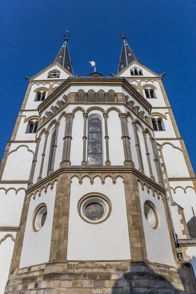 Gevel Van Kerk Severus Boppard Duitsland — Stockfoto