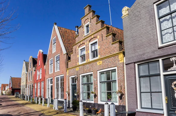 Stap Gevel Een Historisch Huis Harlingen Nederland — Stockfoto