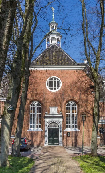 Historický Kostel Malé Obci Oostwold Nizozemsko — Stock fotografie