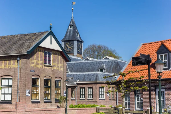 Museum Huizen Het Centrum Van Urk Nederland — Stockfoto