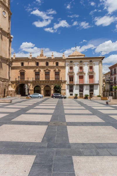 Plaza Espana Centro Histórico Lorca España — Foto de Stock