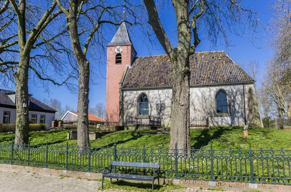 Historc Church Zuurdijk Village Groningen Netherlands — Stock Photo, Image