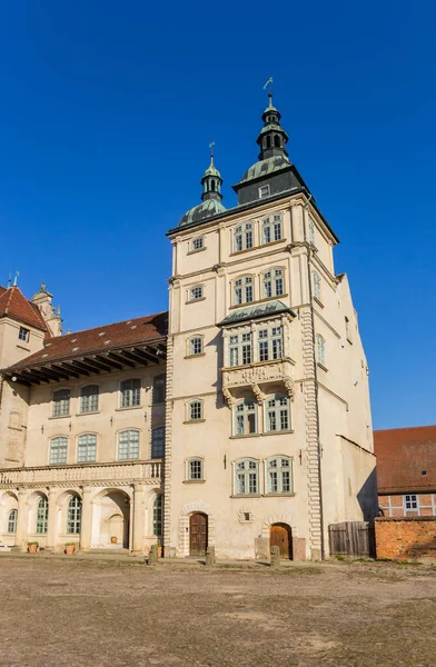 Toren Van Het Historische Kasteel Gustrow Duitsland — Stockfoto