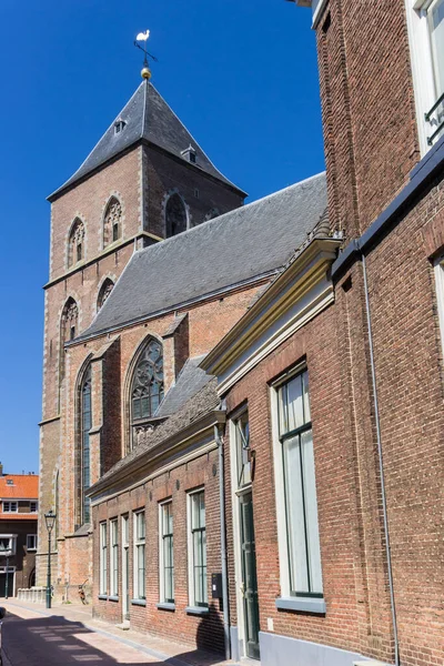 Igreja Histórica Buitenkerk Centro Kampen Holanda — Fotografia de Stock