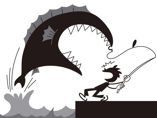 Bir adam tarafından avlanan balık yemiş olması muhtemeldir