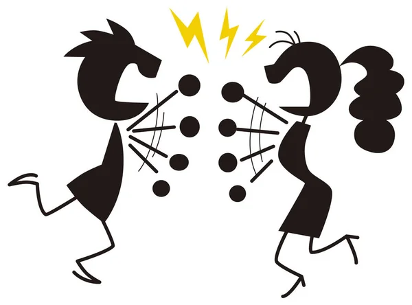 İyi bir adam çift mücadele