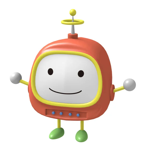 Eski bir televizyon sevimli bir karakteri yüz