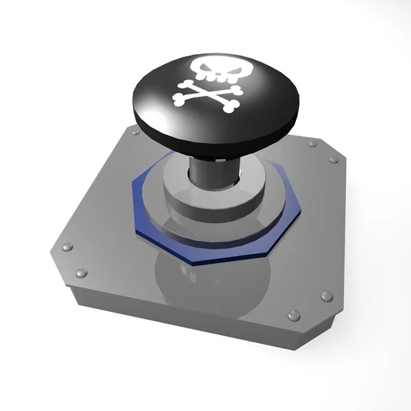 Kafatası işareti düğmesi