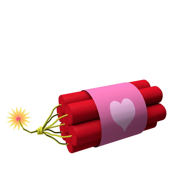 Dinamit kalp işareti