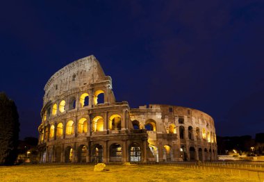 Kolezyum Roma İtalya alacakaranlıkta