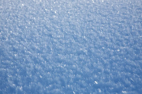 La texture naturelle de la neige — Photo
