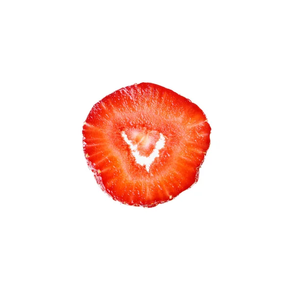 白を基調とした新鮮なイチゴ — ストック写真