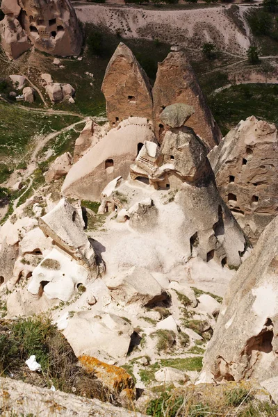 Uchisar cave town — Stock Photo, Image