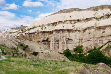 Uçhisar Valley, bir mağara şehir.