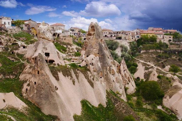 Castillo de Uchisar en formación rocosa — Foto de Stock