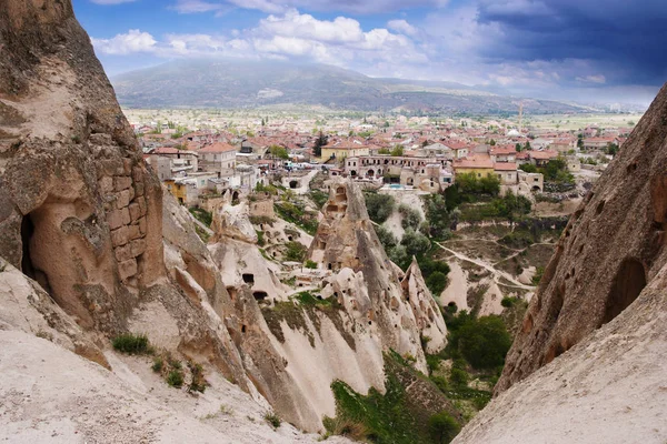 Ciudad cueva de Uchisar — Foto de Stock