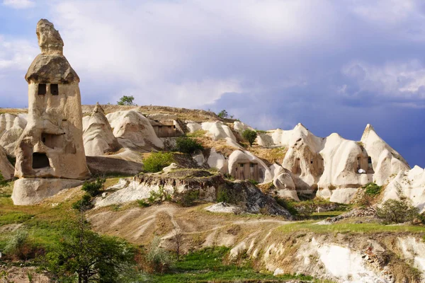 Valle de Uchisar, una ciudad cueva . —  Fotos de Stock