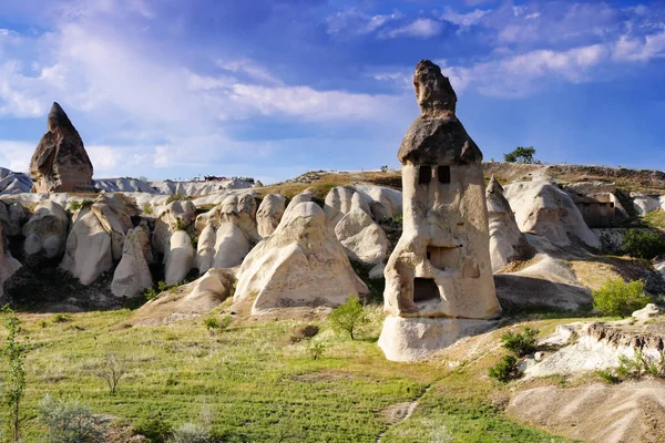 Valle de Uchisar, una ciudad cueva . —  Fotos de Stock