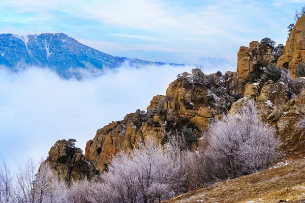 Vista desde el monte Demerzhdy, Crimea, Ucrania — Foto de Stock