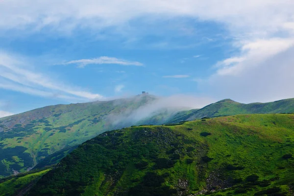 Bella Vista Nei Carpazi Orientali — Foto Stock