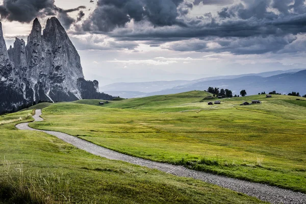 Dolomitler unesco siusi alp