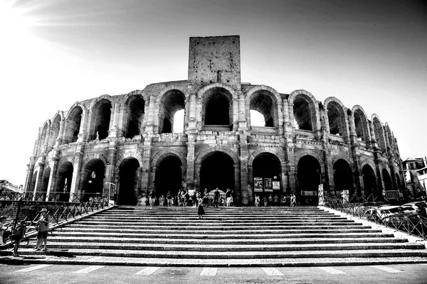 Arles eski Roma amfi tiyatrosu 