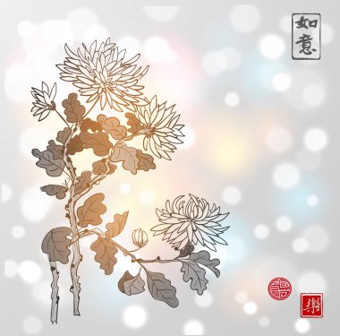 çiçekli kart tasarımı 